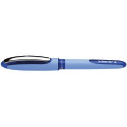 Schneider One Hybrid Rollerball Pen, medium point needle tip (Blue)